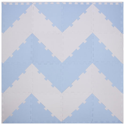 Alpine Neighbor Chevron Play Tiles - Non Toxic & Extra Thick