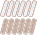 36ft Cotton Dust Mop Refill 12 Pack - Heavy Duty Loop Yarn for Large