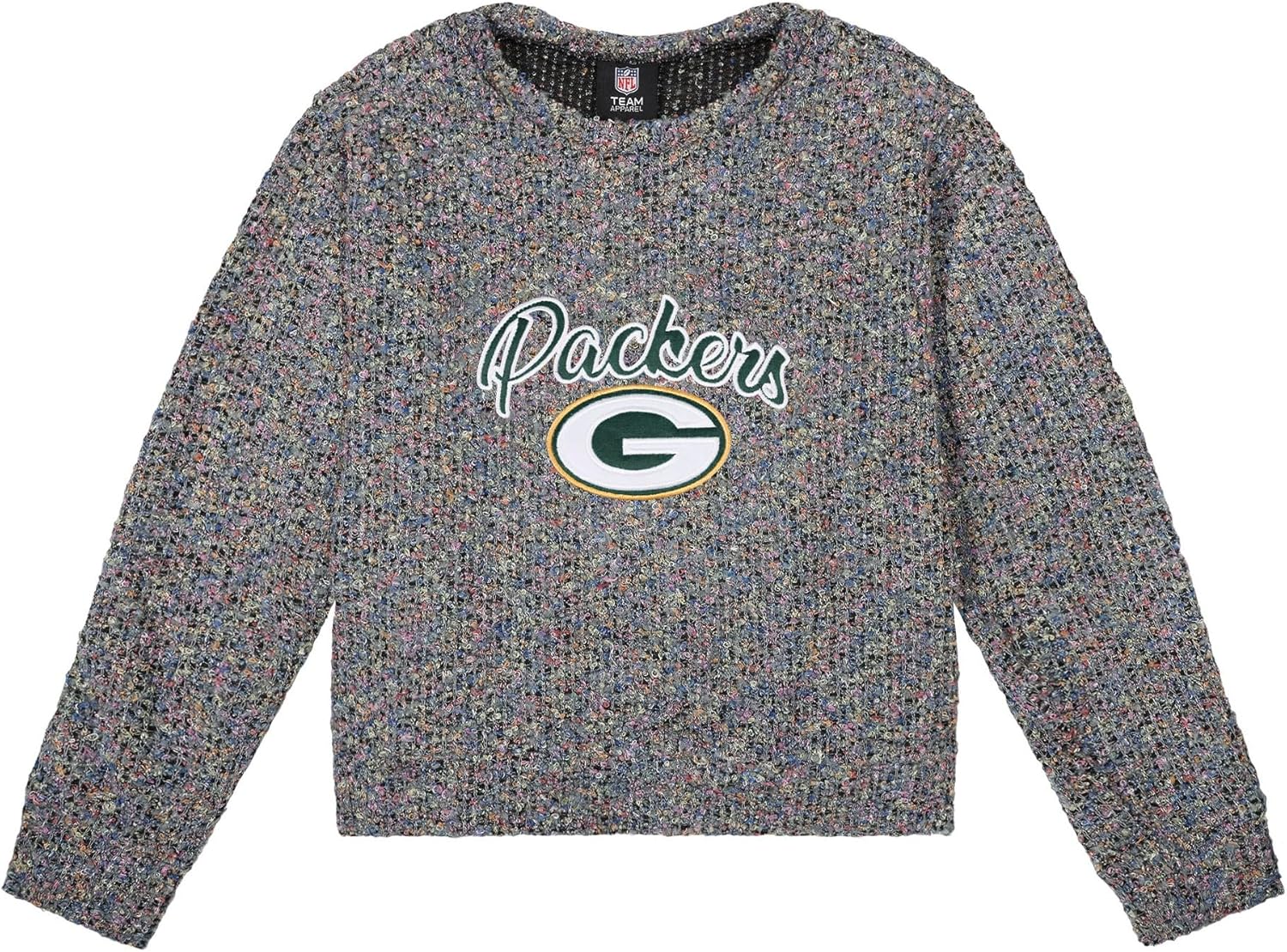FOCO NFL Womens Comfy Sweater Sweatshirt for Game Day Style