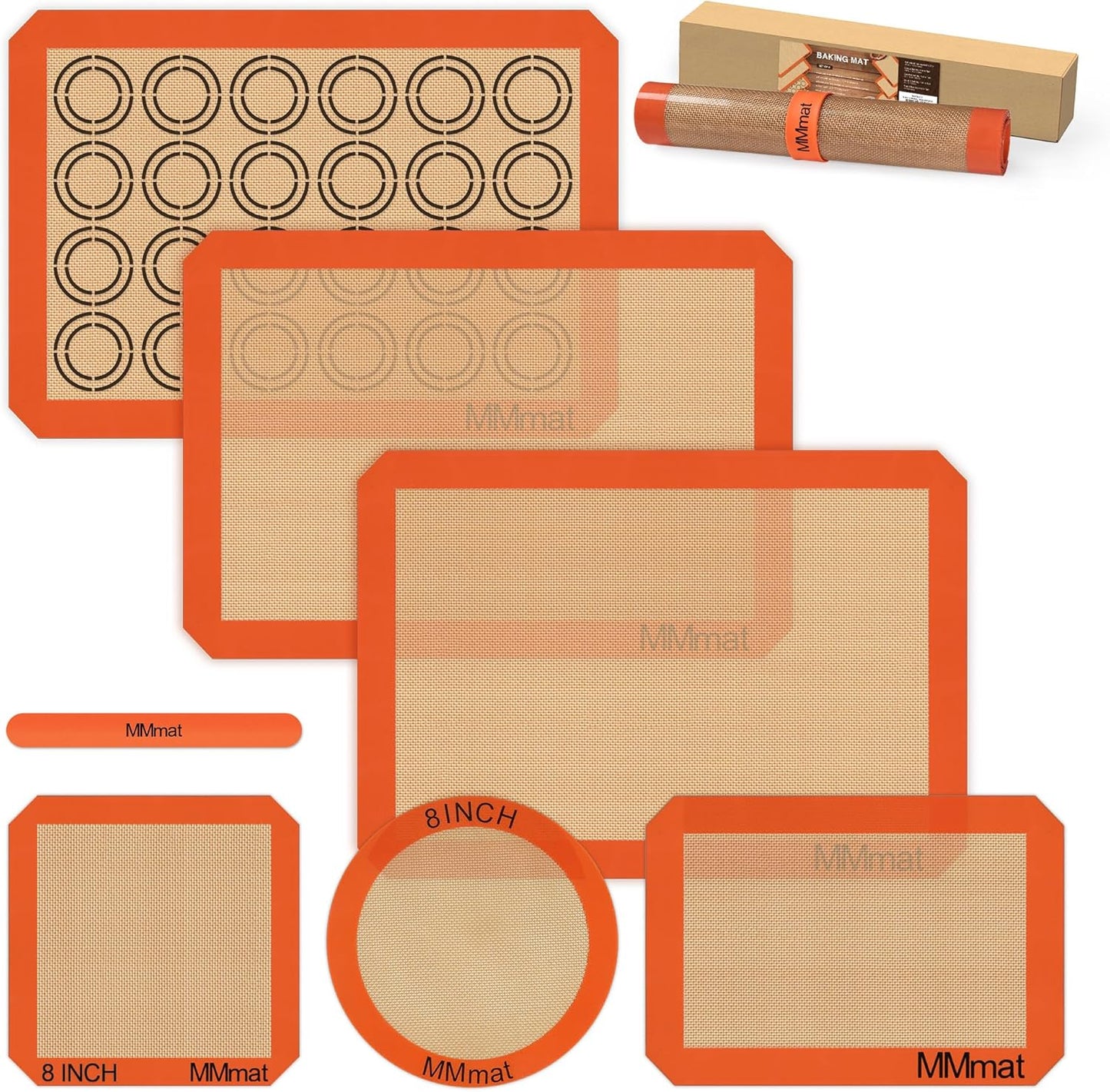 Silicone Baking Mats - Best Non Stick Reusable Baking Sheets