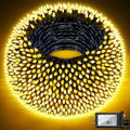 750 LED 240ft Christmas Lights Outdoor Warm White - Long Coverage