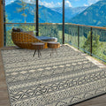 Outdoor Rugs 8x10 Reversible Plastic Straw Patio Rug - Waterproof