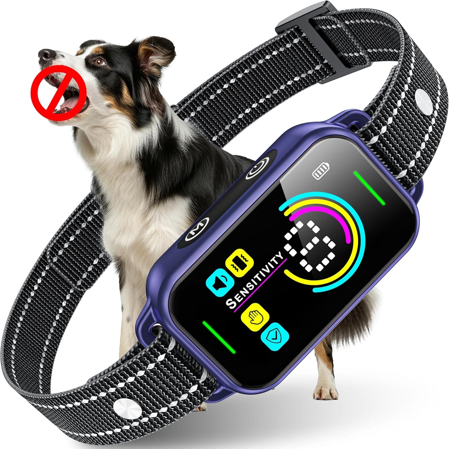 Smart Bark Collar for Dogs with Adjustable Sensitivity Features