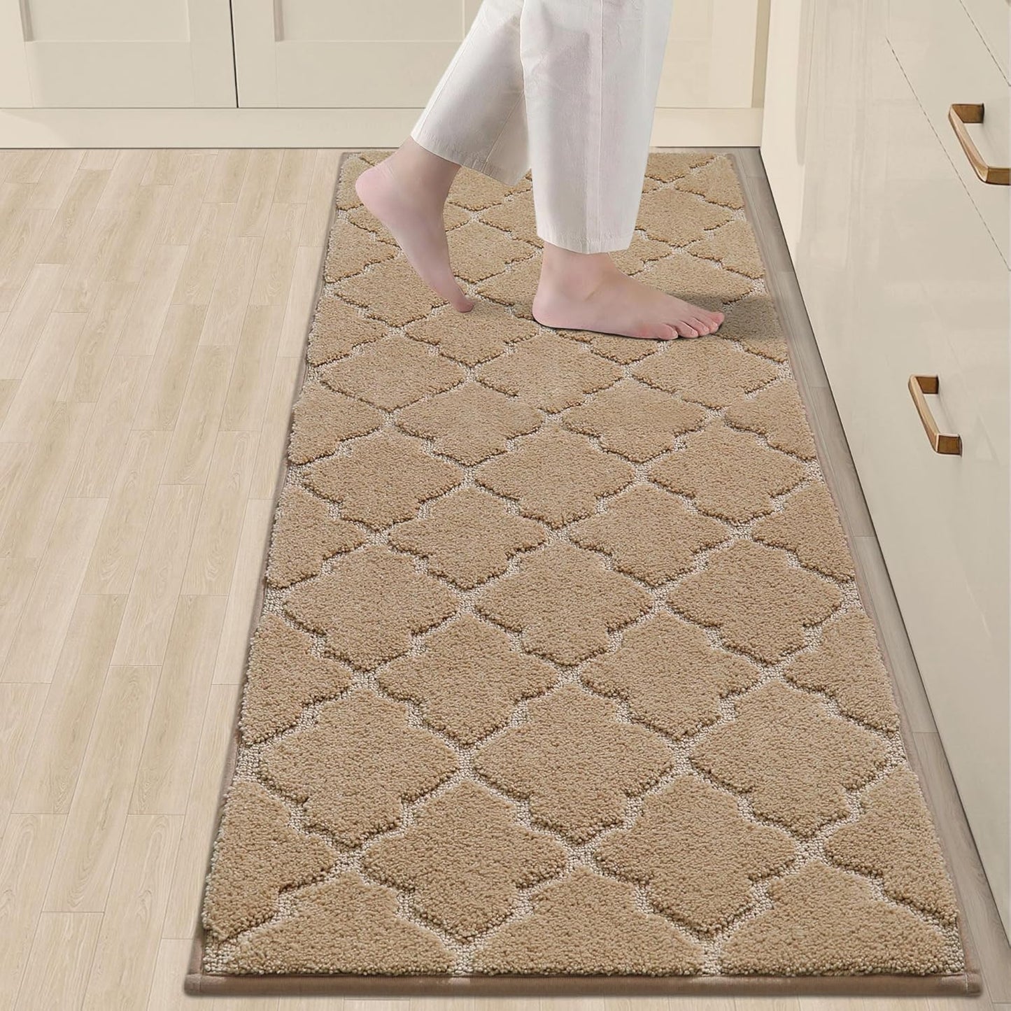 COSY HOMEER Soft Floor Mats for Kitchen Super Absorbent Rugs