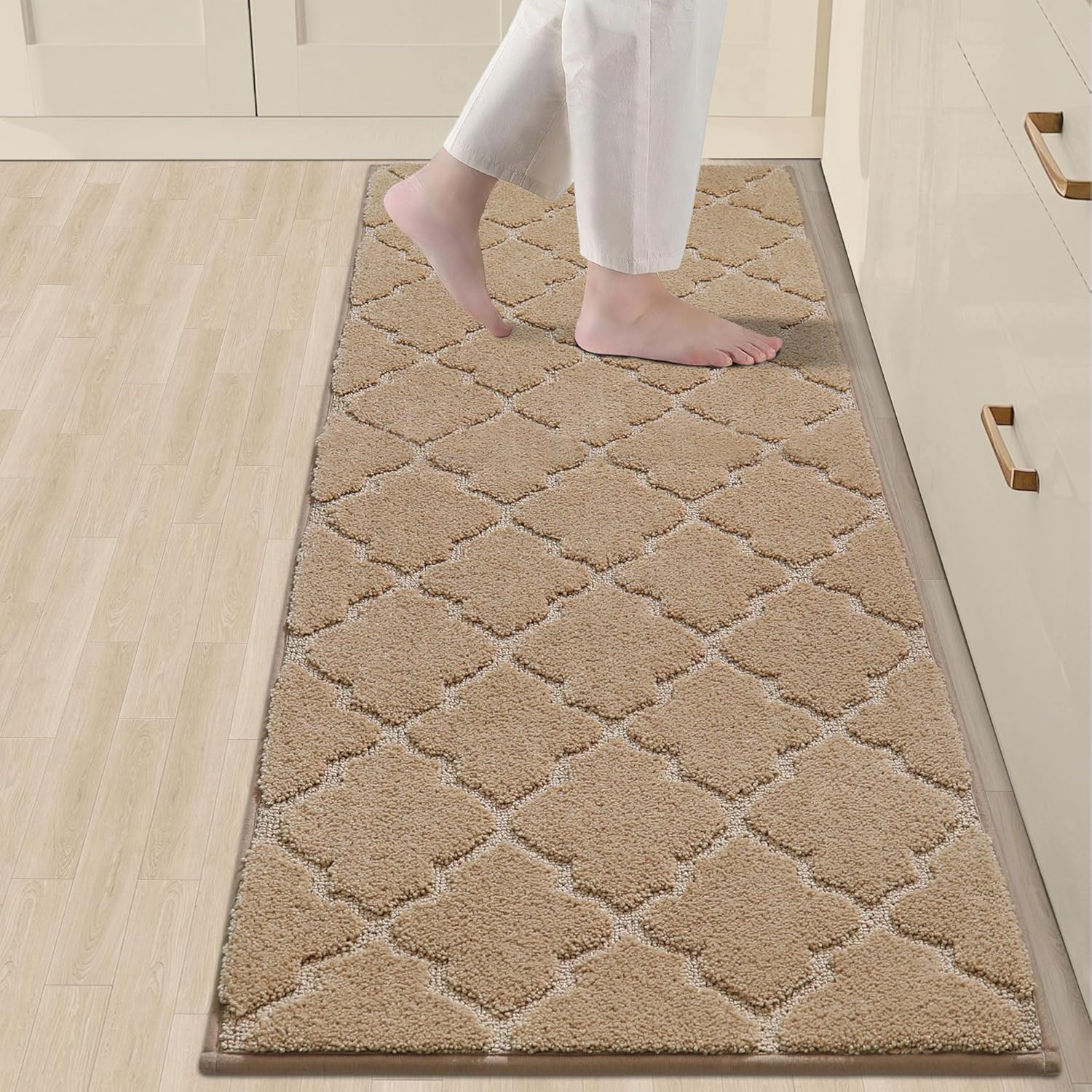 COSY HOMEER Soft Floor Mats for Kitchen Super Absorbent Rugs