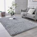 TABAYON Indoor Modern Soft 7x10 Shag Area Rug - Plush, Non-Slip