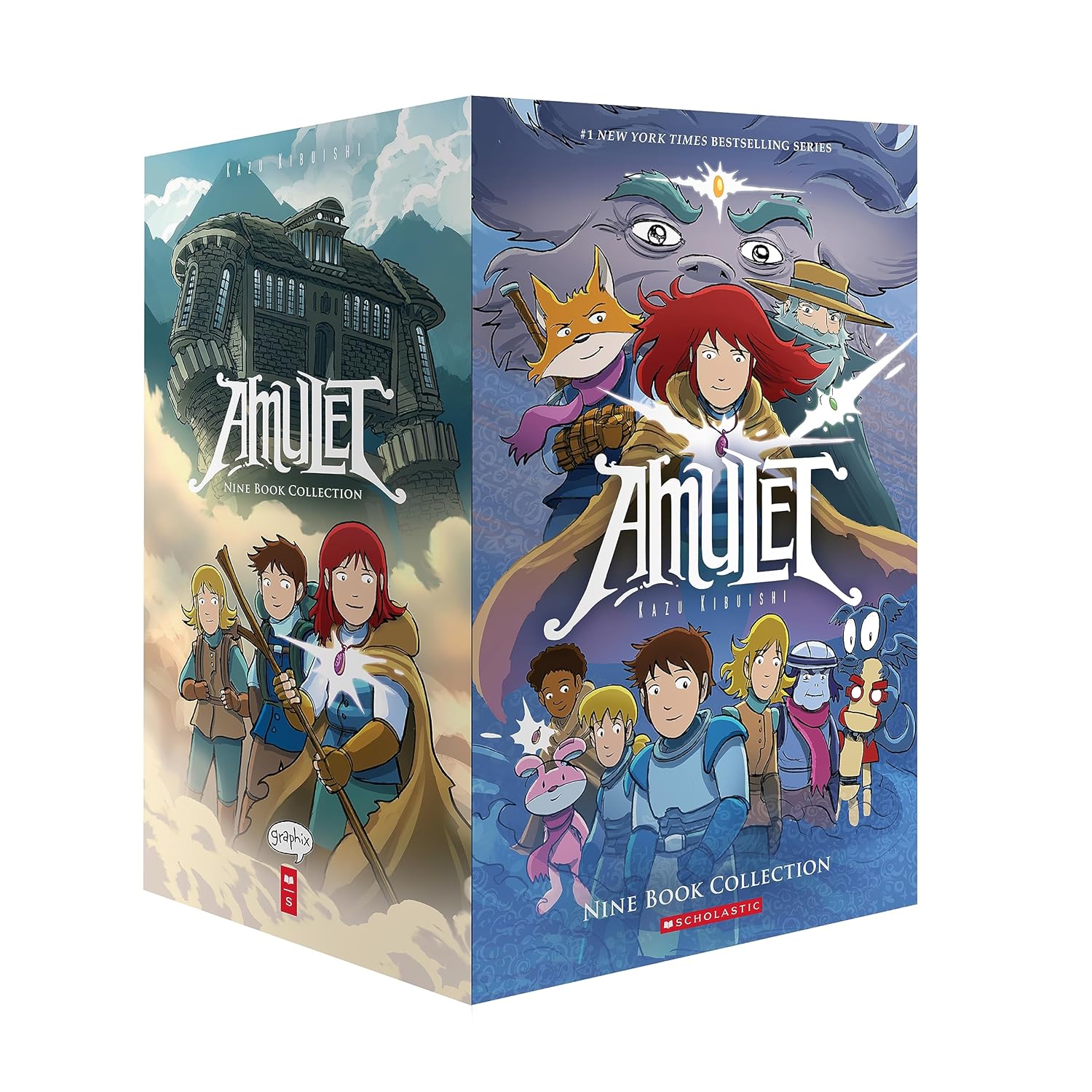 Amulet #1-9 Box Set: A Captivating Journey Through Fantasy