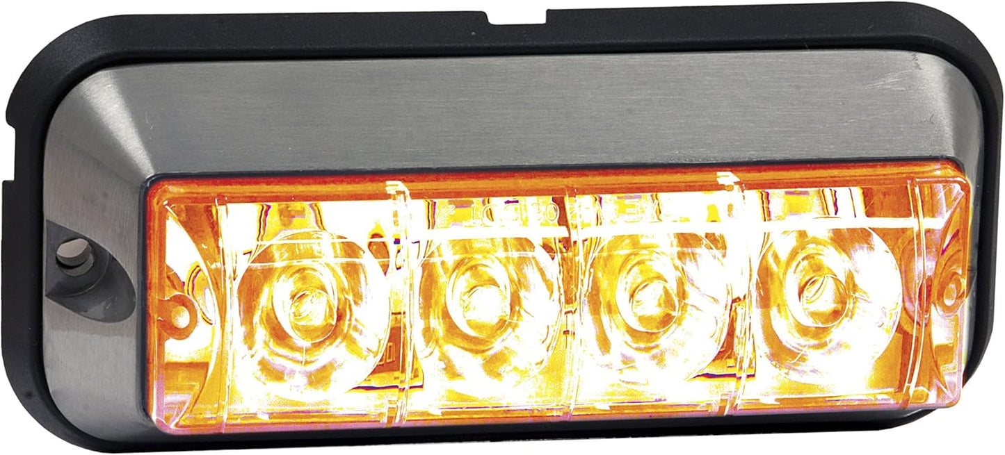 Buyers Products 5in Amber Raised LED Strobe Warning Light