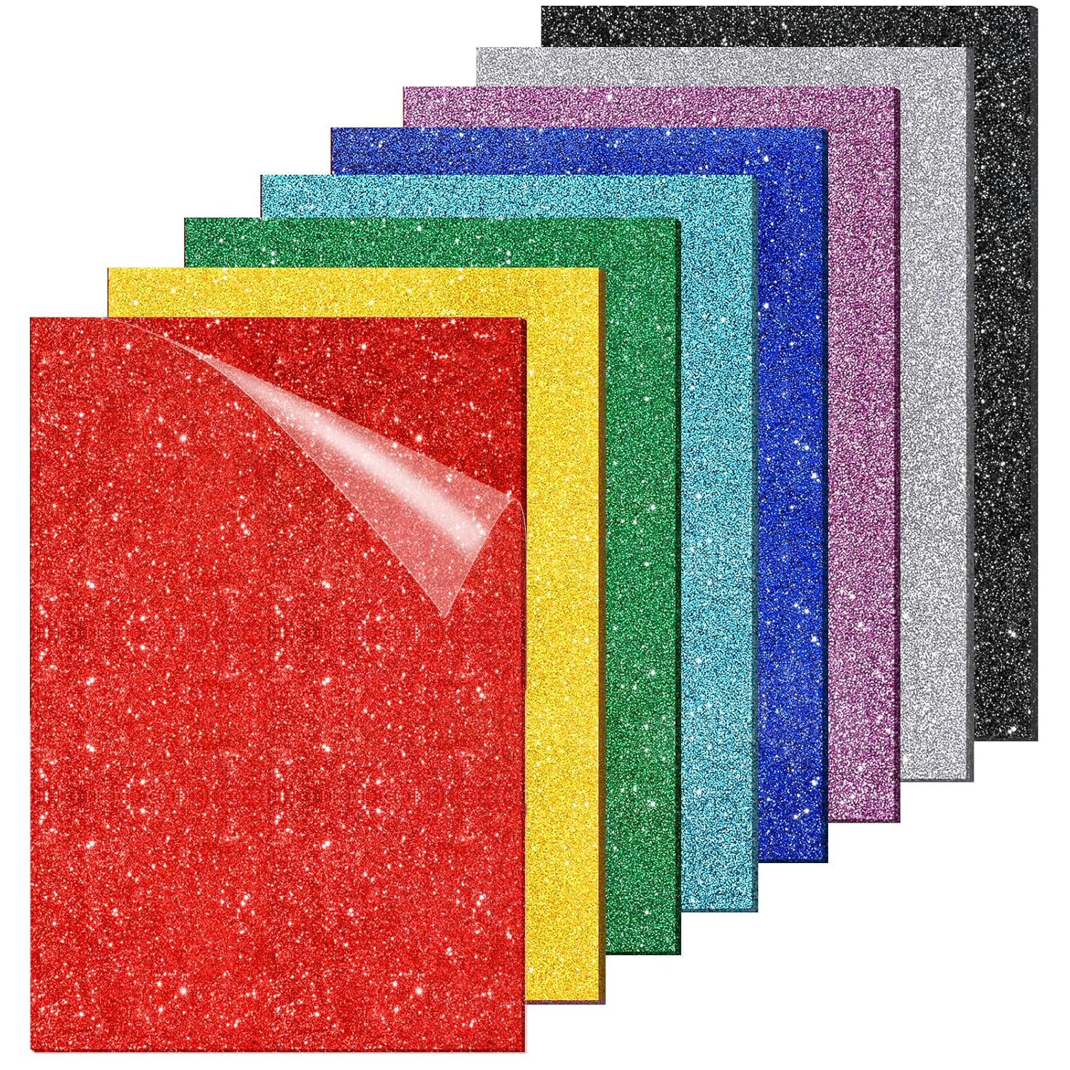 Glitter Acrylic Sheets for Laser Cutting and DIY Crafts