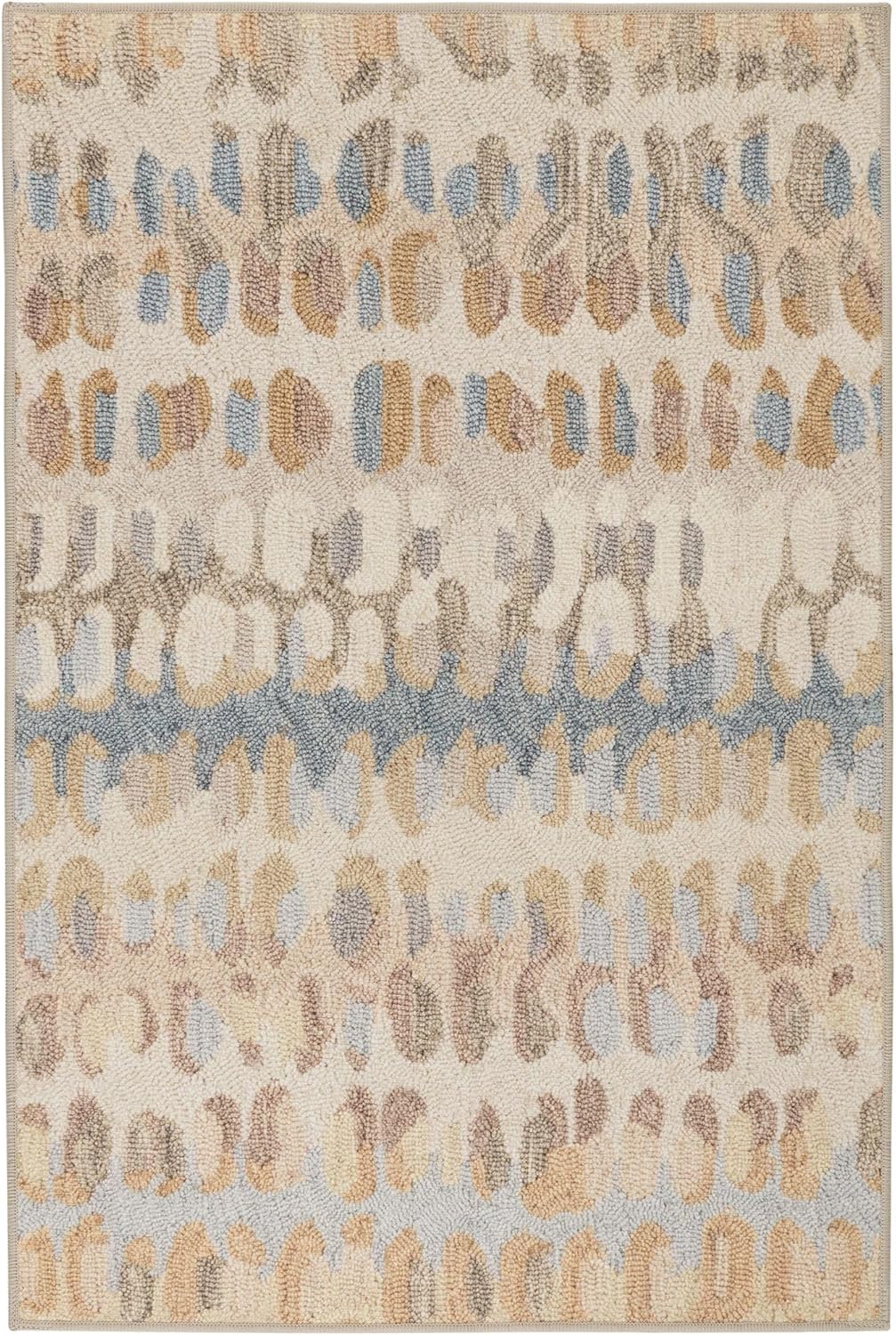 Dash and Albert Paint Chip Machine Washable Area Rug - 5ft x 8ft