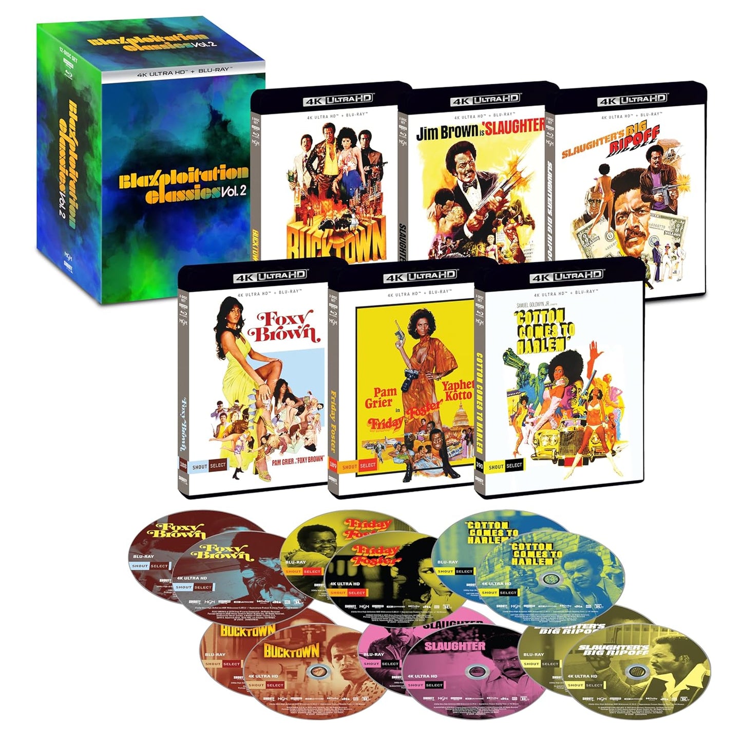 Blaxploitation Classics: Volume Two - 4K Ultra HD Collection