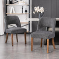 VKNOW Wooden Dining Chairs Set of 2 for Modern Dining Rooms