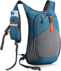 20L Small Hiking Backpack Foldable Daypack - Ultralight Turquoise