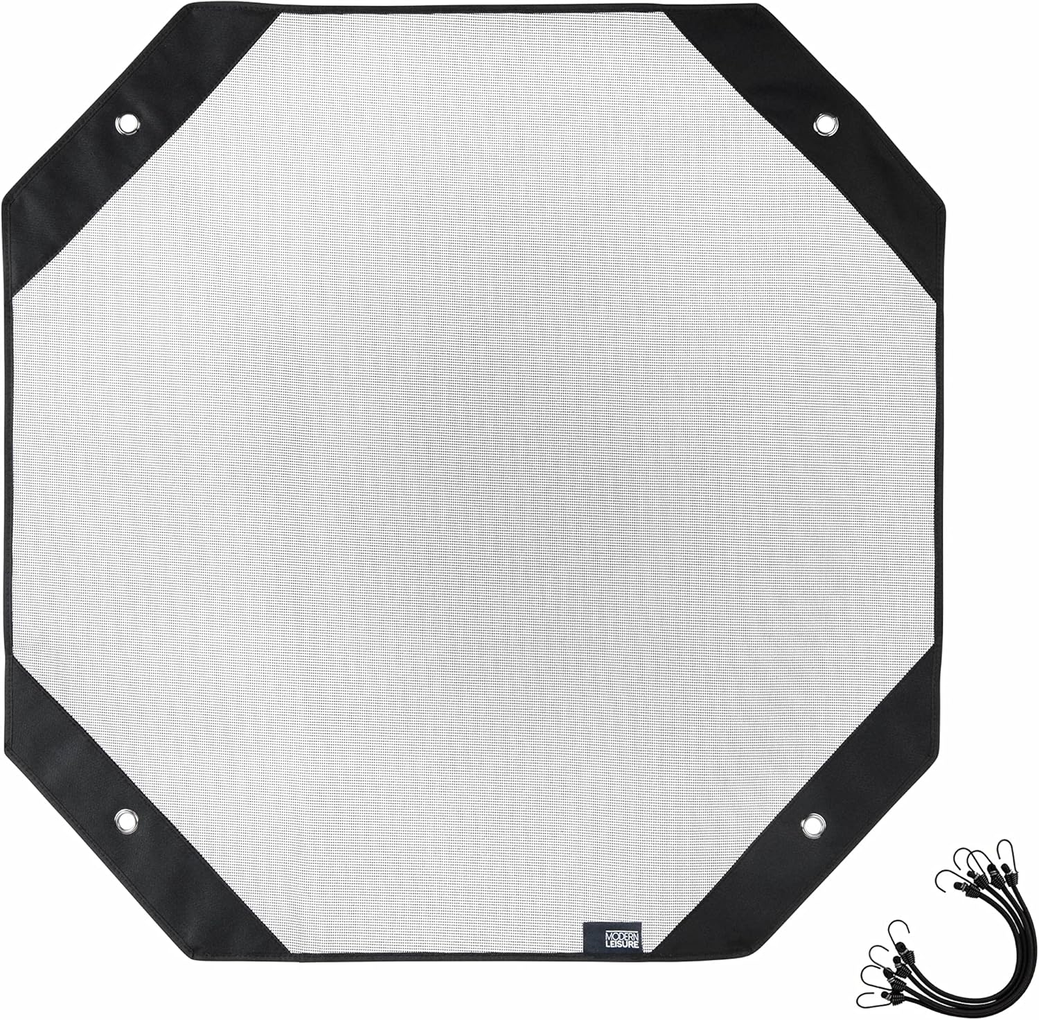 Heavy-Duty Mesh Topper AC Cover by Modern Leisure - 36 x 36 - Black