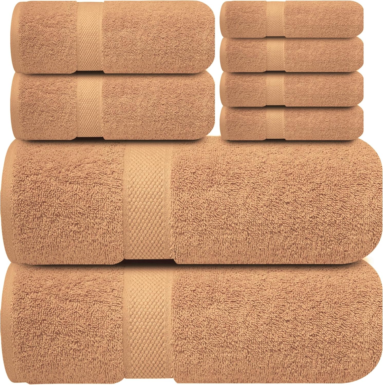 Luxury 100% Cotton Towel Set for a Soft and Absorbent Experience