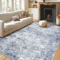 WITSHOCK 9x12 Area Rugs: Modern Abstract Non-Slip Design