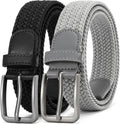 DOOPAI Men's Stretch Golf Belt, Elastic & Stylish!