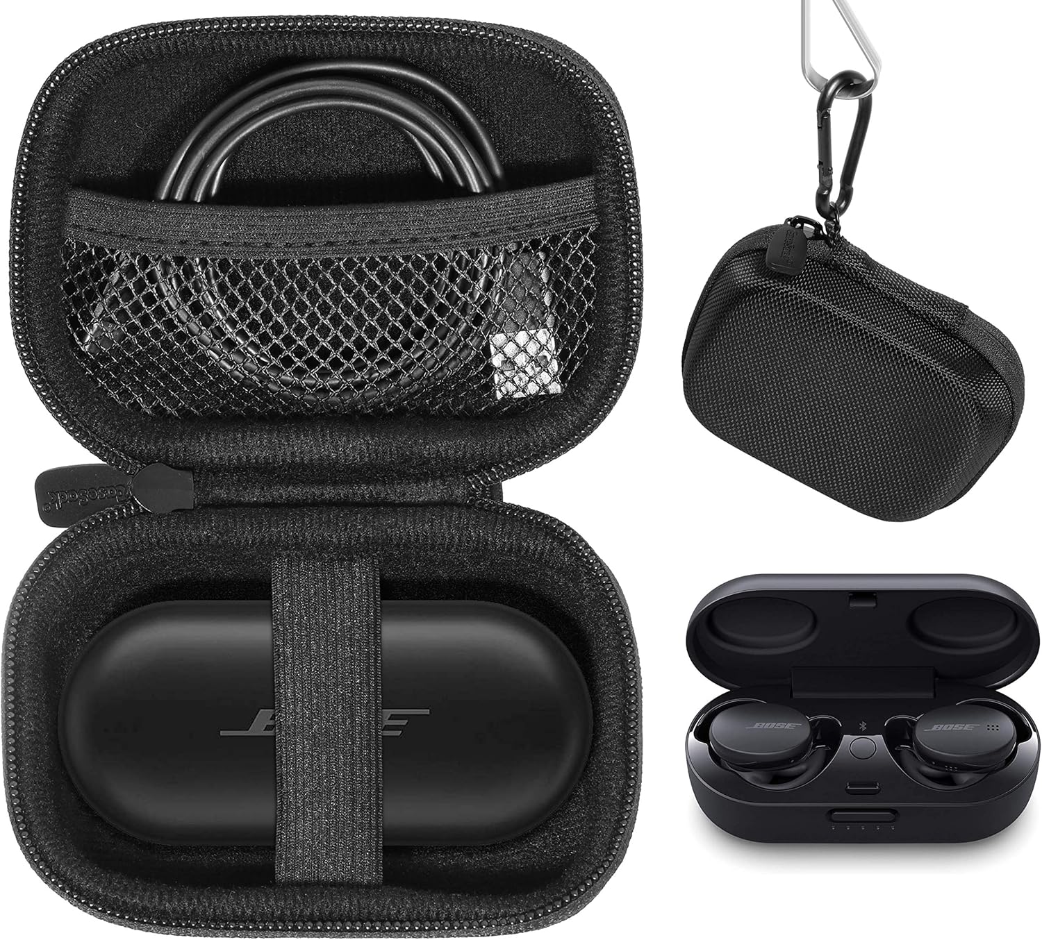 Compact Mesh Case for Bose Earbuds - Organize in Style!