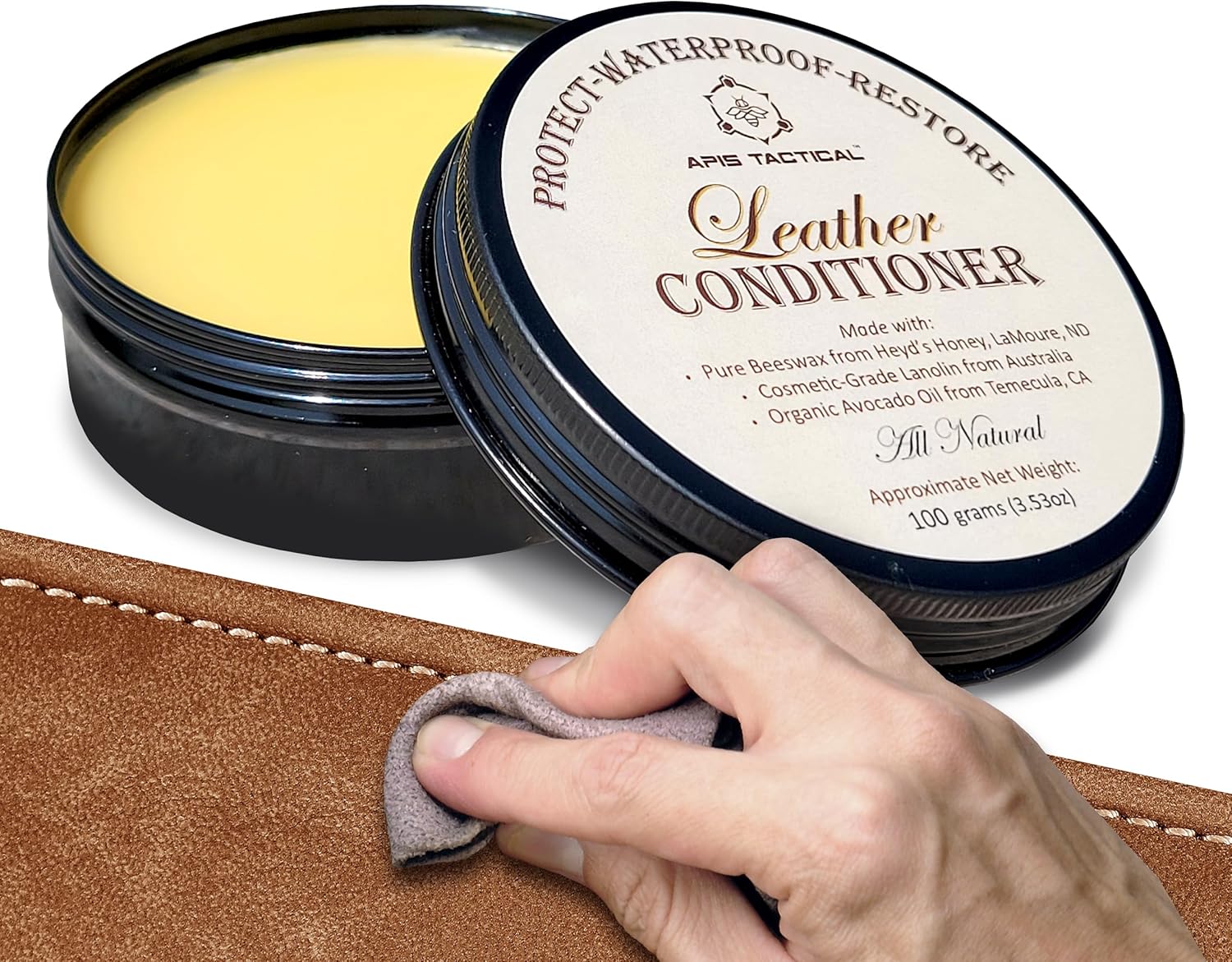 Revive Your Leather with Apis Tactical Boot Wax