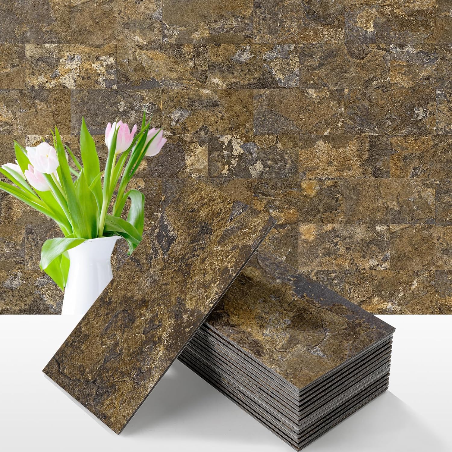 Vamos Tile Peel and Stick Backsplash Tiles for Easy DIY Projects