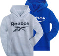 Reebok Boys Fashion Hoodie Sweatshirts 2 Pack - Comfortable Everyday