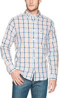Nautica Mens Wrinkle Resistant Long Sleeve Button Front Shirt Review