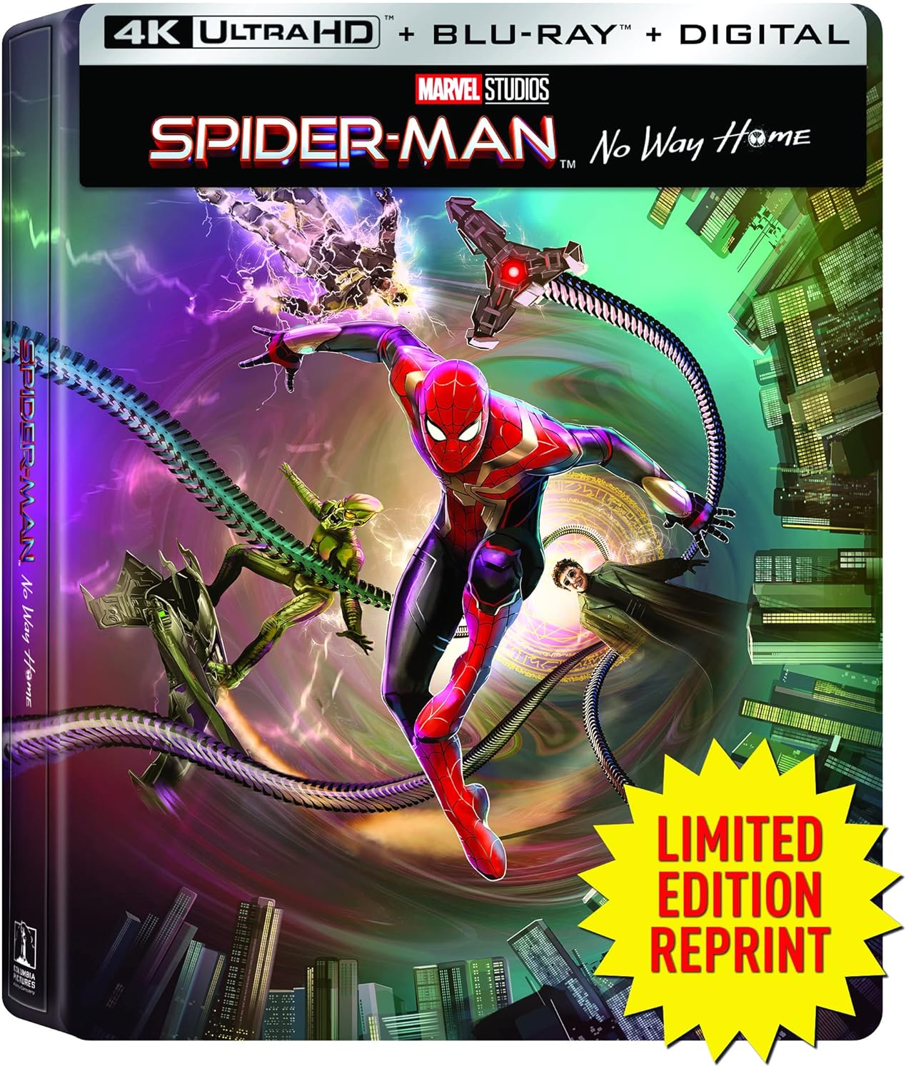 Spider-Man: No Way Home Limited Edition Steelbook 4K UHD Review