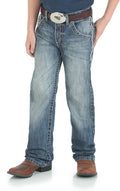 Wrangler Boy's 42 Vintage Boot Jeans - Slim Bootcut for Play Built