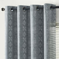 jinchan 95% Blackout Boho Curtains 54 in Length - Darkening Thermal