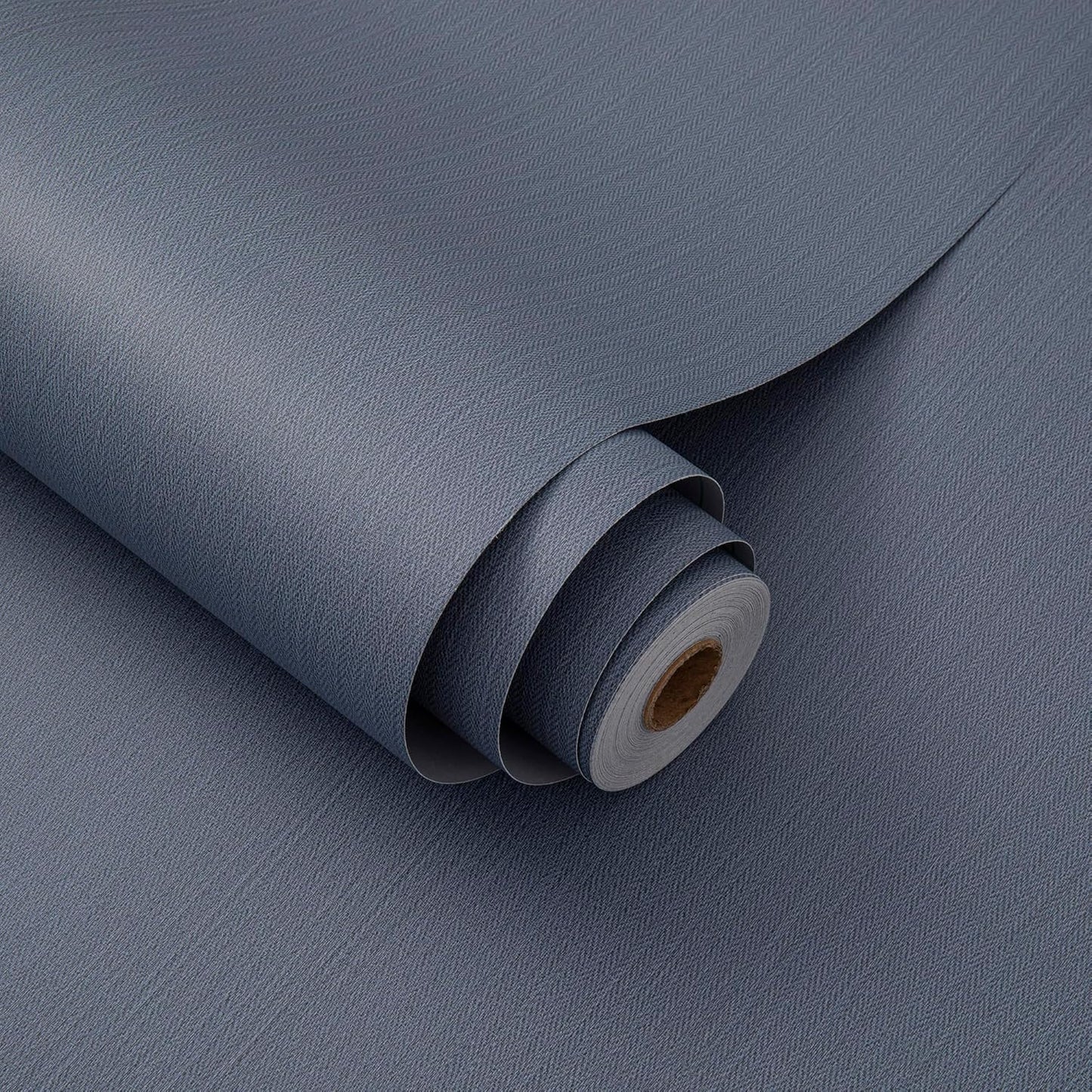 Navy Blue Grasscloth Peel and Stick Wallpaper for Versatile Decor