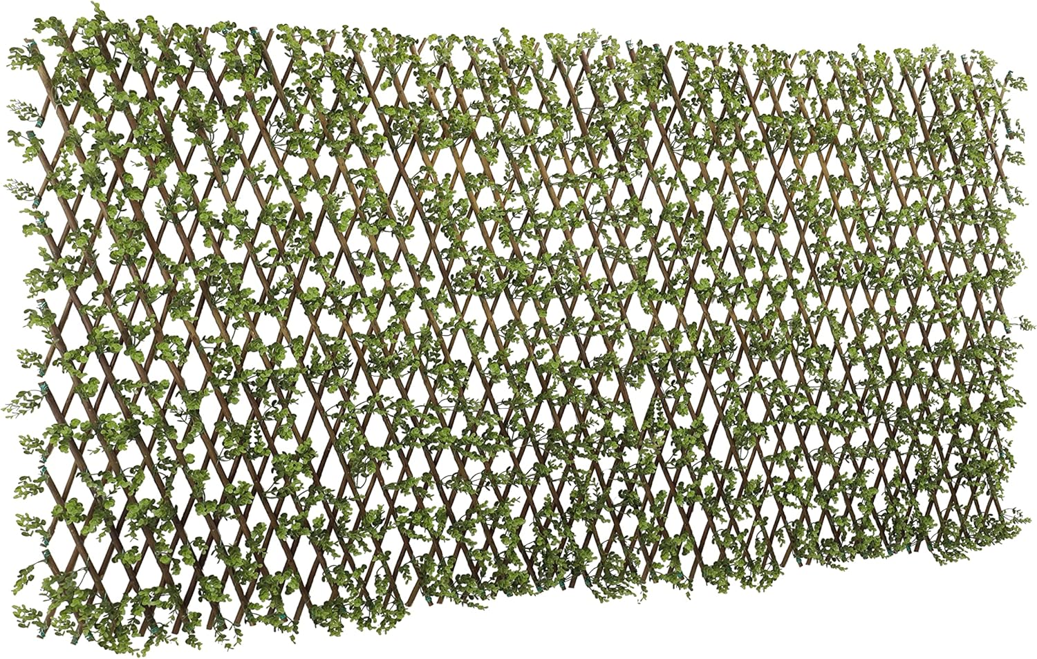 Expandable Buxus Leaf Faux Leaves Privacy Fence Screen for Outdoors