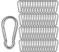 M8 x 3-1/8in Spring Snap Hooks 60 Pack - Heavy Duty Quick Link