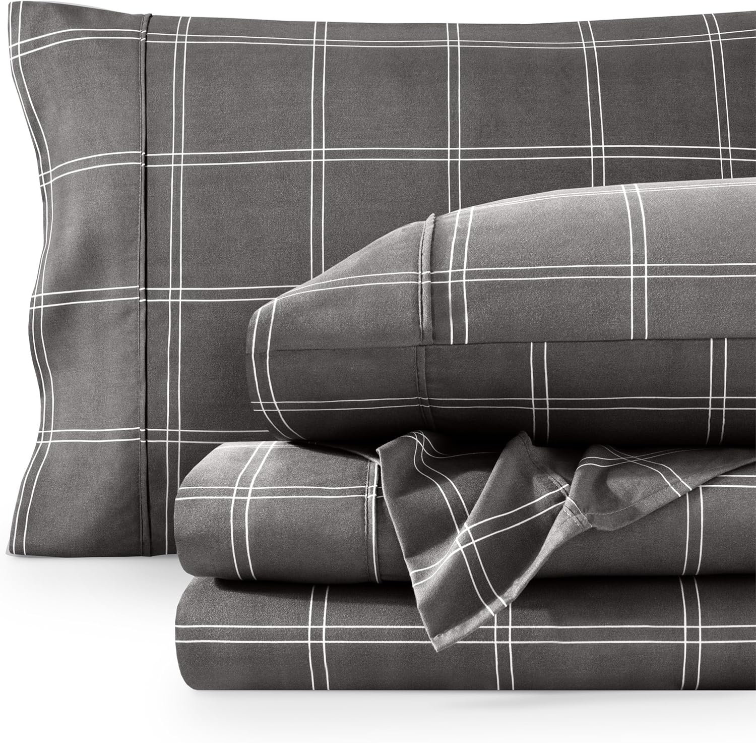 Bare Home Queen Sheet Set - Luxury Ultra-Soft Microfiber Sheets