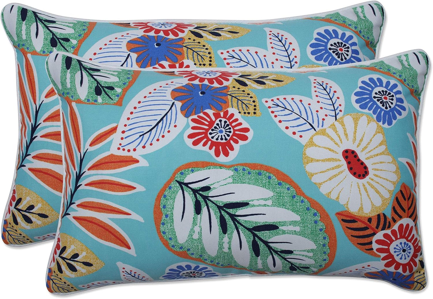 Bright Floral Indoor/Outdoor Throw Pillows for Comfort and Style