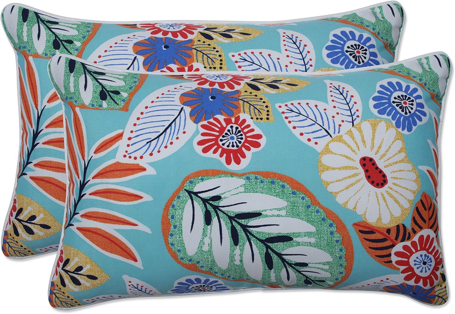 Bright Floral Indoor/Outdoor Throw Pillows for Comfort and Style