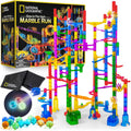 Glowing Marble Run 250 Piece Construction Set - STEM Marble Maze