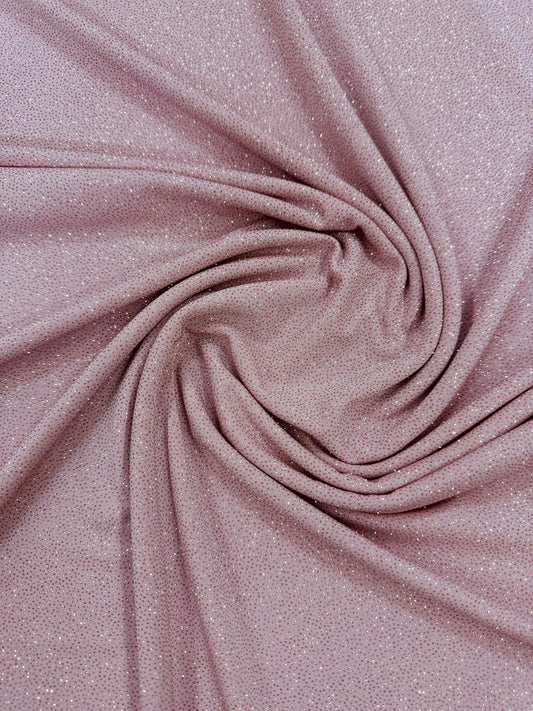 Glitter ITY Fabric for Crafting and Sewing Projects - 58/60 in