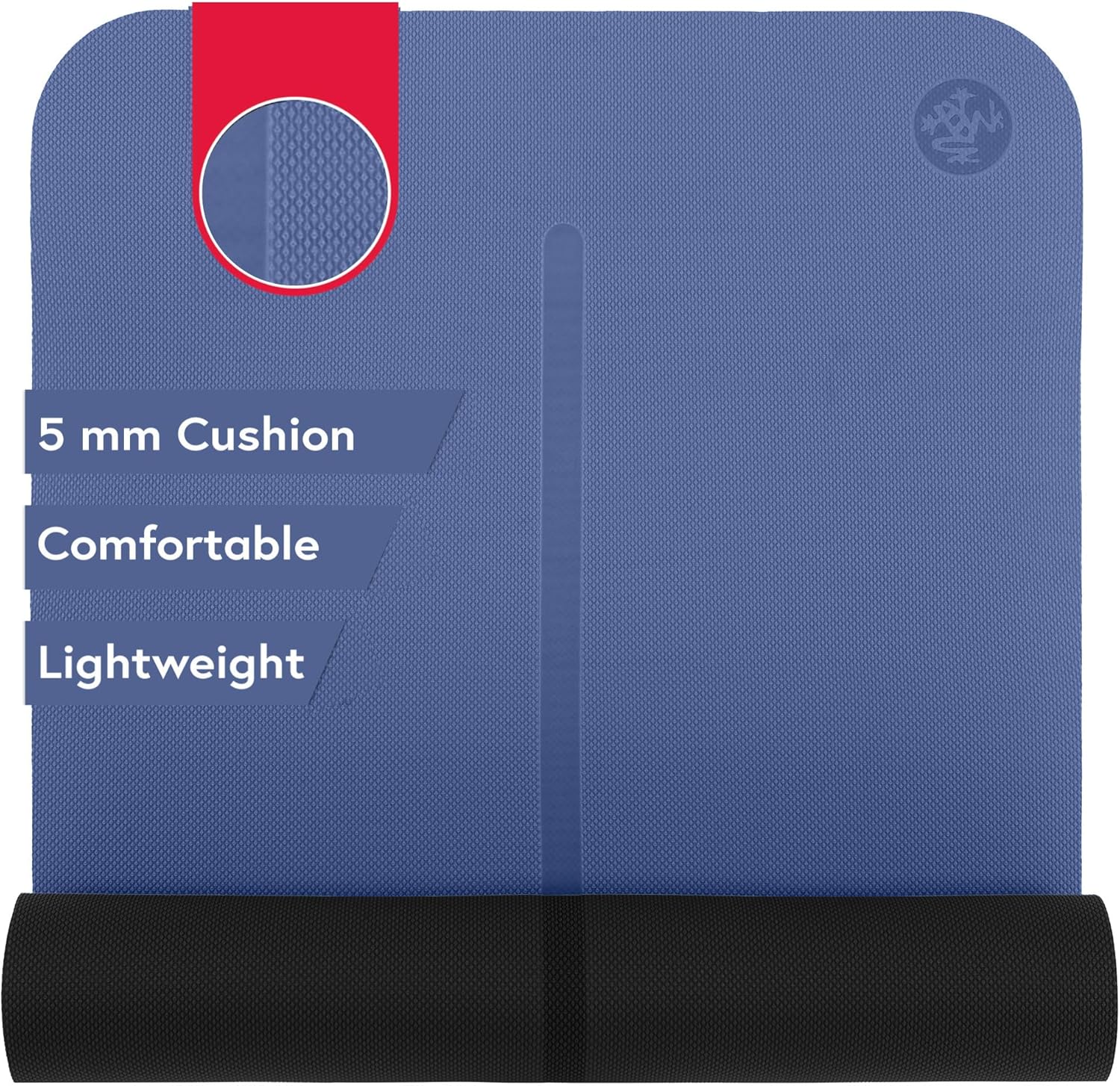 Manduka Begin Yoga Mat 68in - Lightweight, Comfortable & Reversible