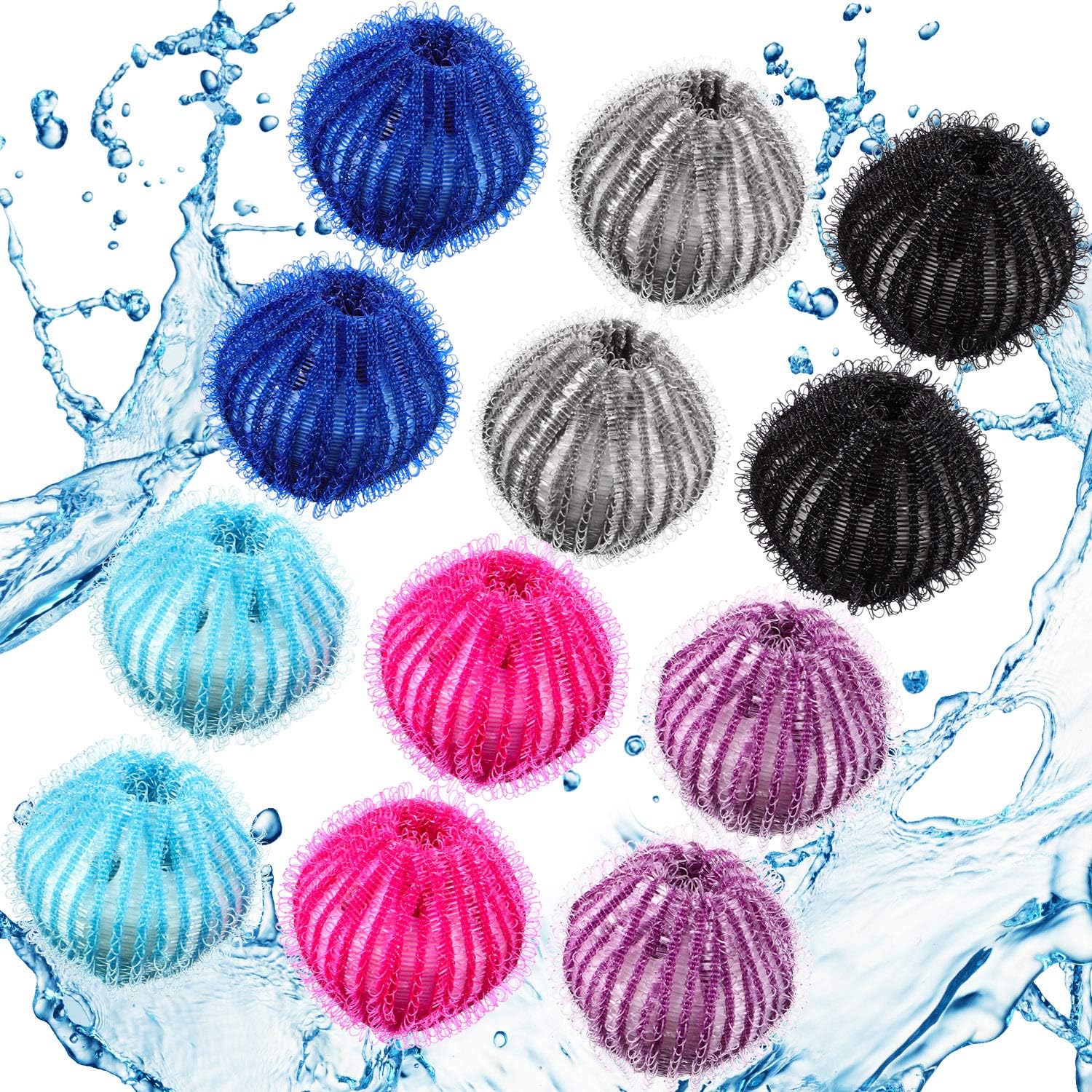 12 Reusable Pet Hair Remover Dryer Balls