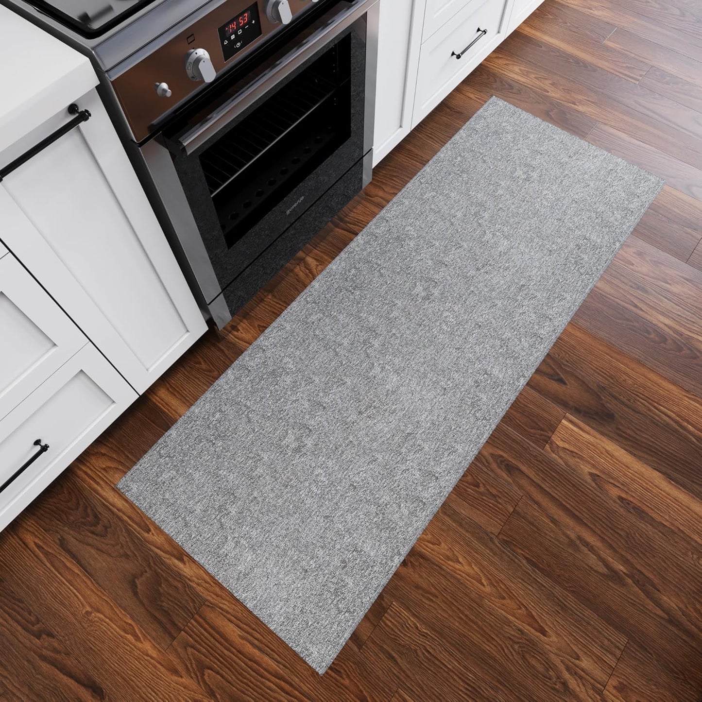 Ottomanson Ultra-Thin Hallway Runner Rug for High-Traffic Areas