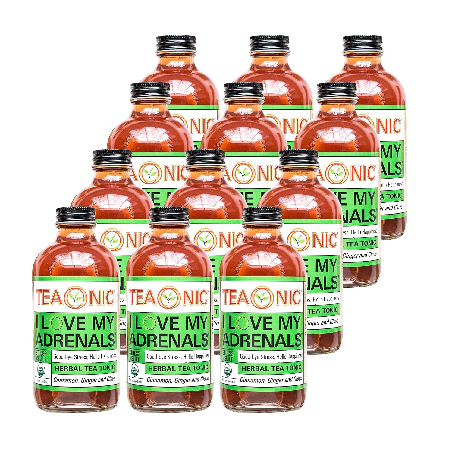 I Love My Adrenals Detox Tea Tonic for Focus and Motivation