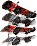 Anti-Sway Snowboard Wall Rack | 4-Tier Design | USA Made