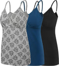 Nursing Tops Tank Shirt Cami Sleep Bra for Maternity Comfort