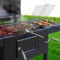 Grill Basket Large Folding Stainless Steel - Portable BBQ Tool