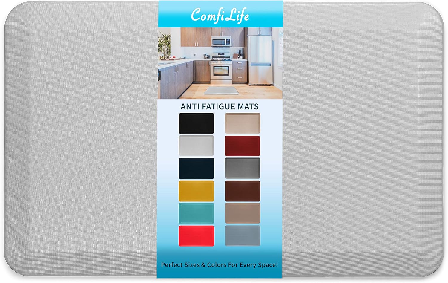 ComfiLife Anti Fatigue Floor Mat for Kitchen and Office Use