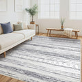 Tortania Area Rug 5x7 Washable Soft Neutral Boho Rug - Easy Care