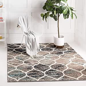Unique Loom Trellis Frieze Collection Area Rug - Perfect for Any Room