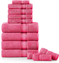 Ultra Soft 12 Pc Bath Towels Set for Luxurious Comfort