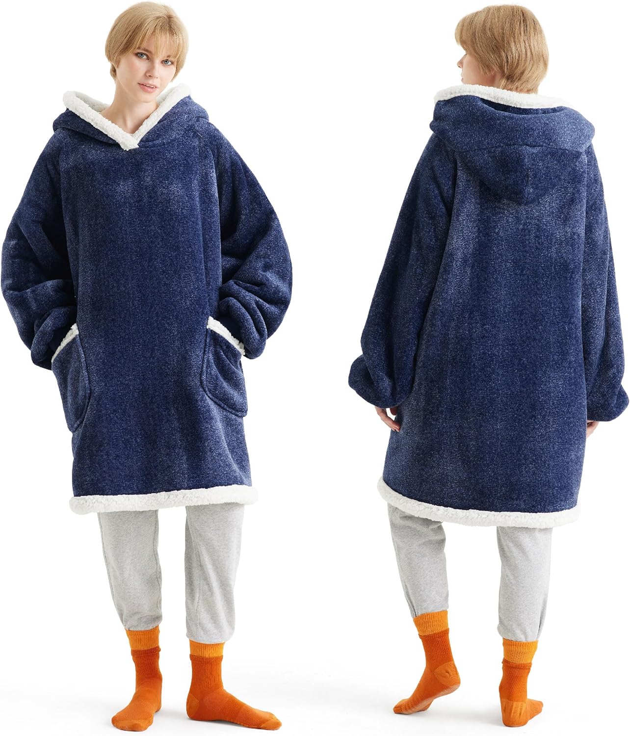 Bedsure Blanket Hoodie for Ultimate Comfort and Warmth