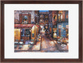 18x24 Puzzle Frame for Finished Puzzles Walnut Woodgrain - Wall